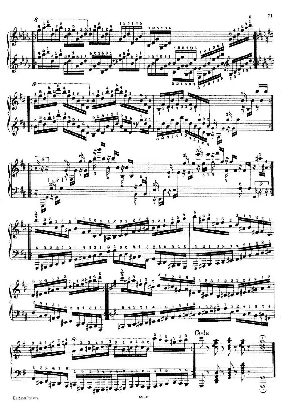 School of the Virtuoso Op.365(60首钢琴高级练习曲·29)