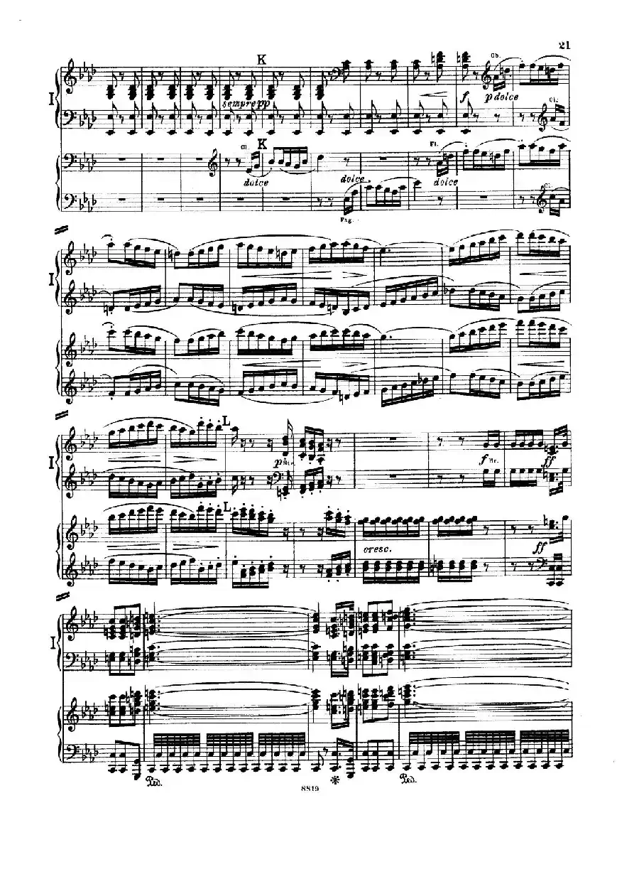 Symphony No.5 in c Minor Op.67(双钢琴版第1——2乐章)