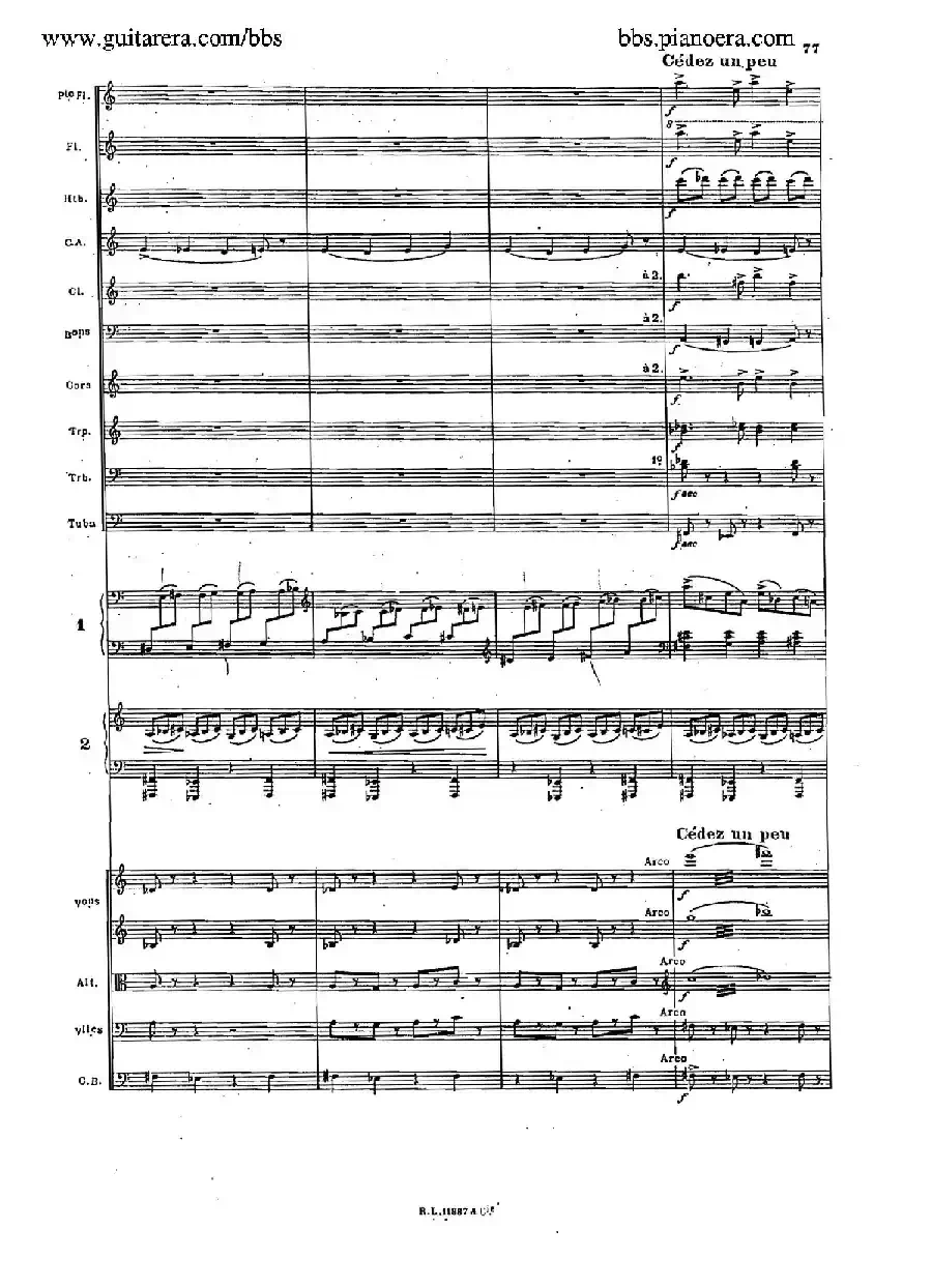 Concerto for 2 Pianos in d Minor(d小调双钢琴协奏曲·总谱)