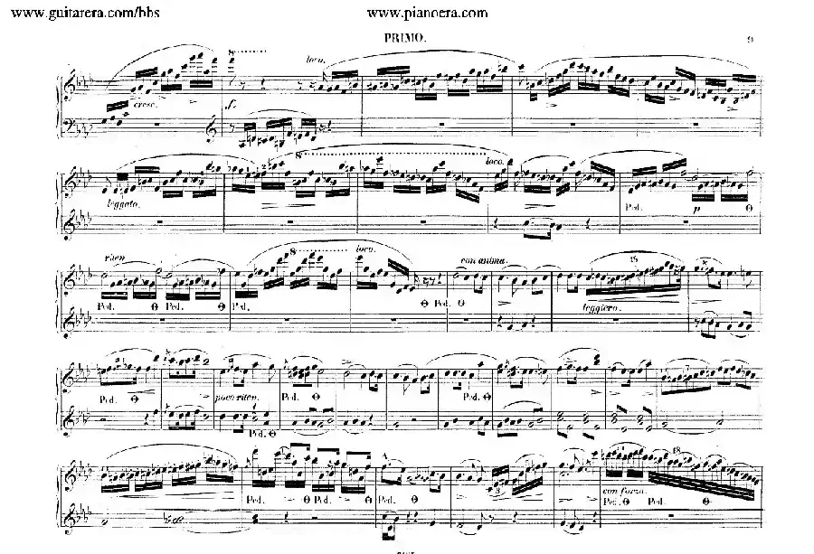 Piano Concerto No.2 in f Minor Op.21(f小调第二钢琴协奏曲·四手联弹版)