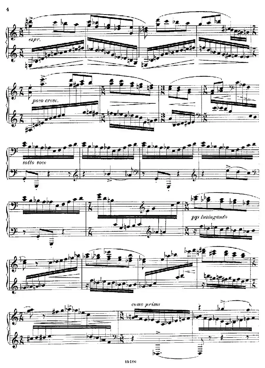 4 Sketches Op.35(4首素描·3)