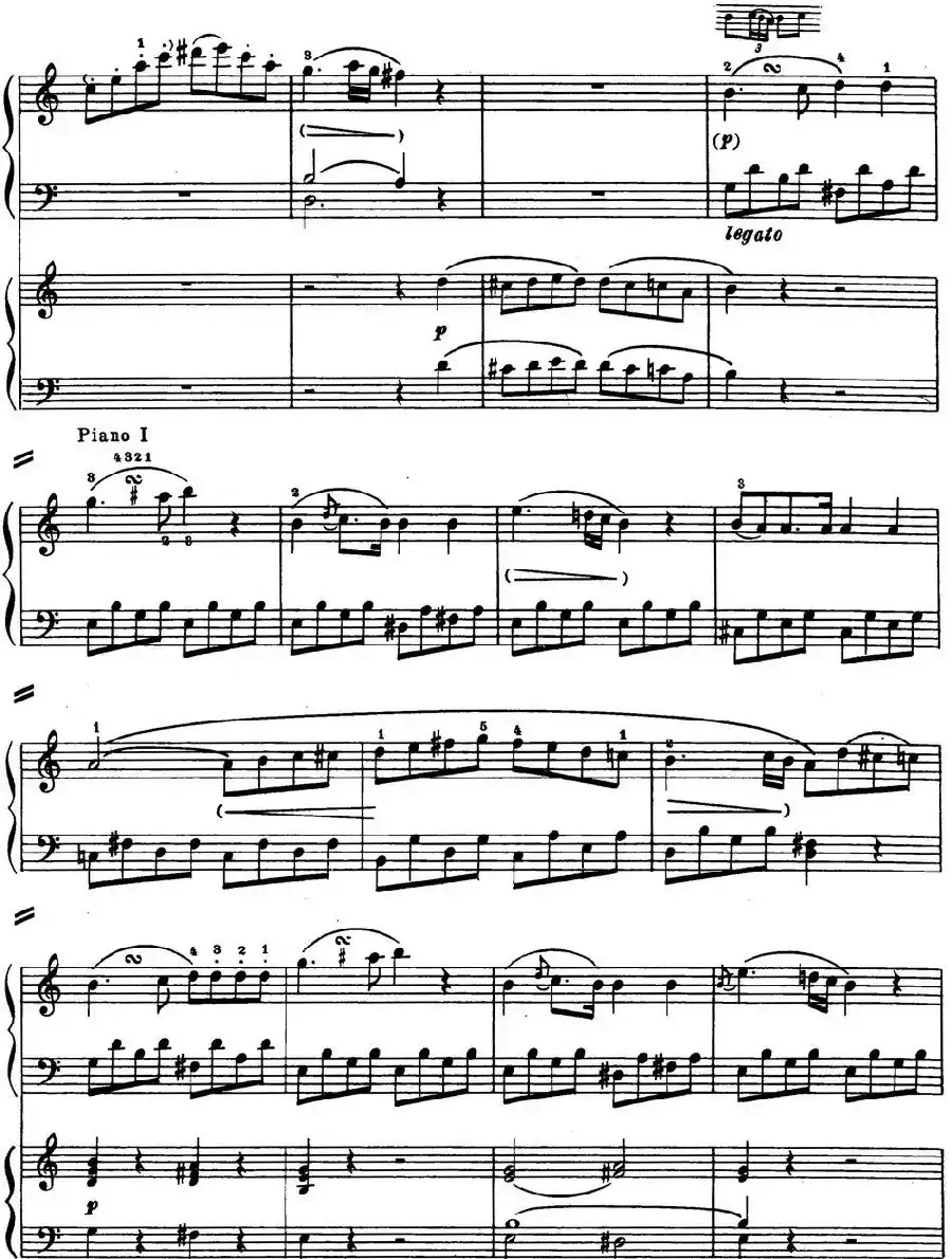 二十八部钢琴协奏曲 No.13(P1-15)