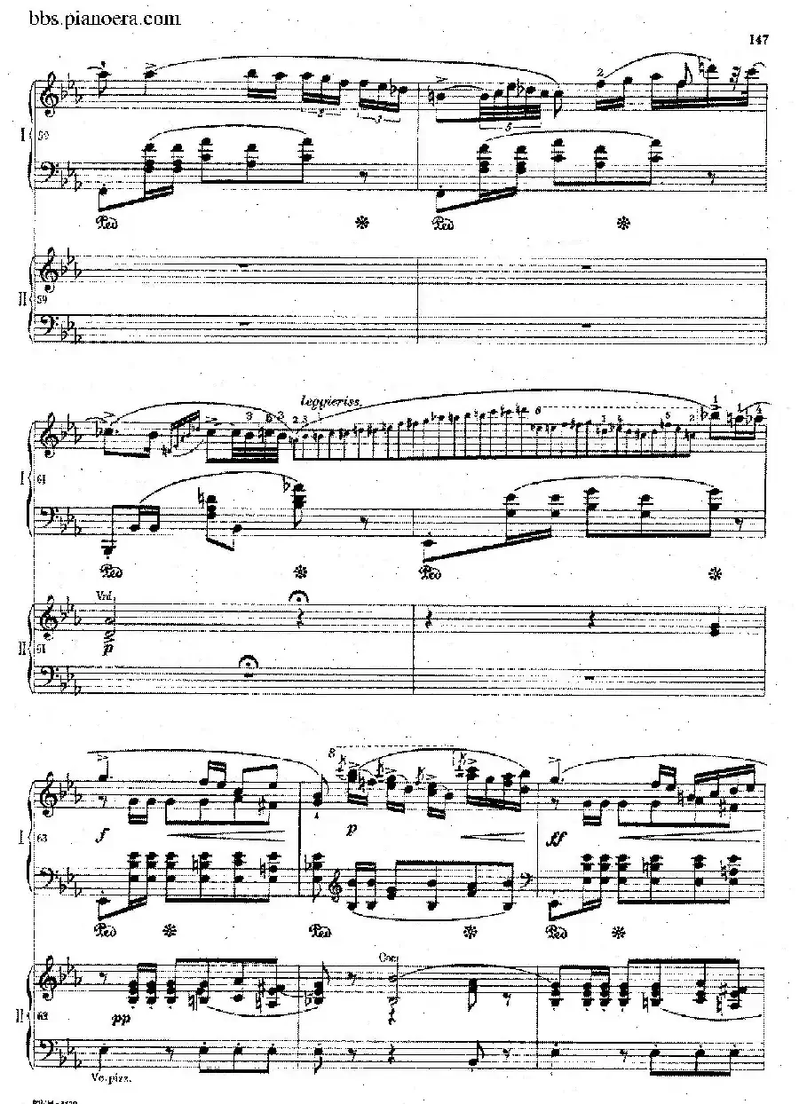 Grande Polonaise Brilliante Preceded by an Andante Spianato Op.22(平静的行板与华丽的波兰舞曲·双钢琴版)