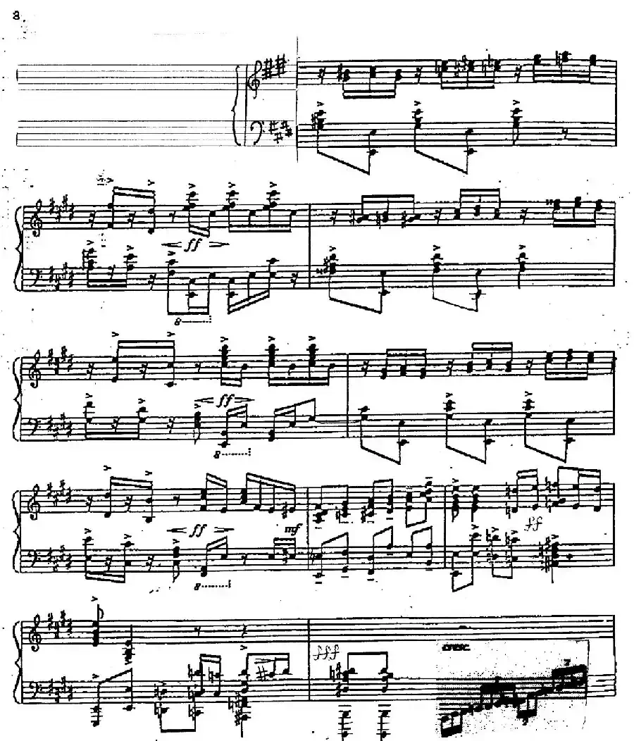 Carmen Variations 12 Pieces(12首卡门主题变奏曲·3)