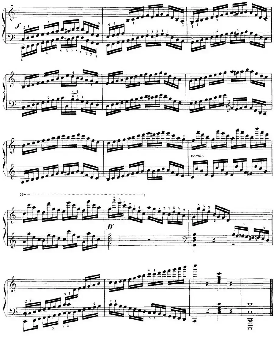 15 Etudes de Virtuosité Op.72 No.5(十五首钢琴练习曲之五)