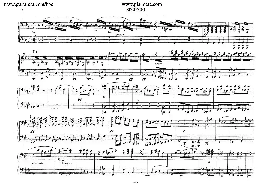 Piano Concerto No.2 in f Minor Op.21(f小调第二钢琴协奏曲·四手联弹版)