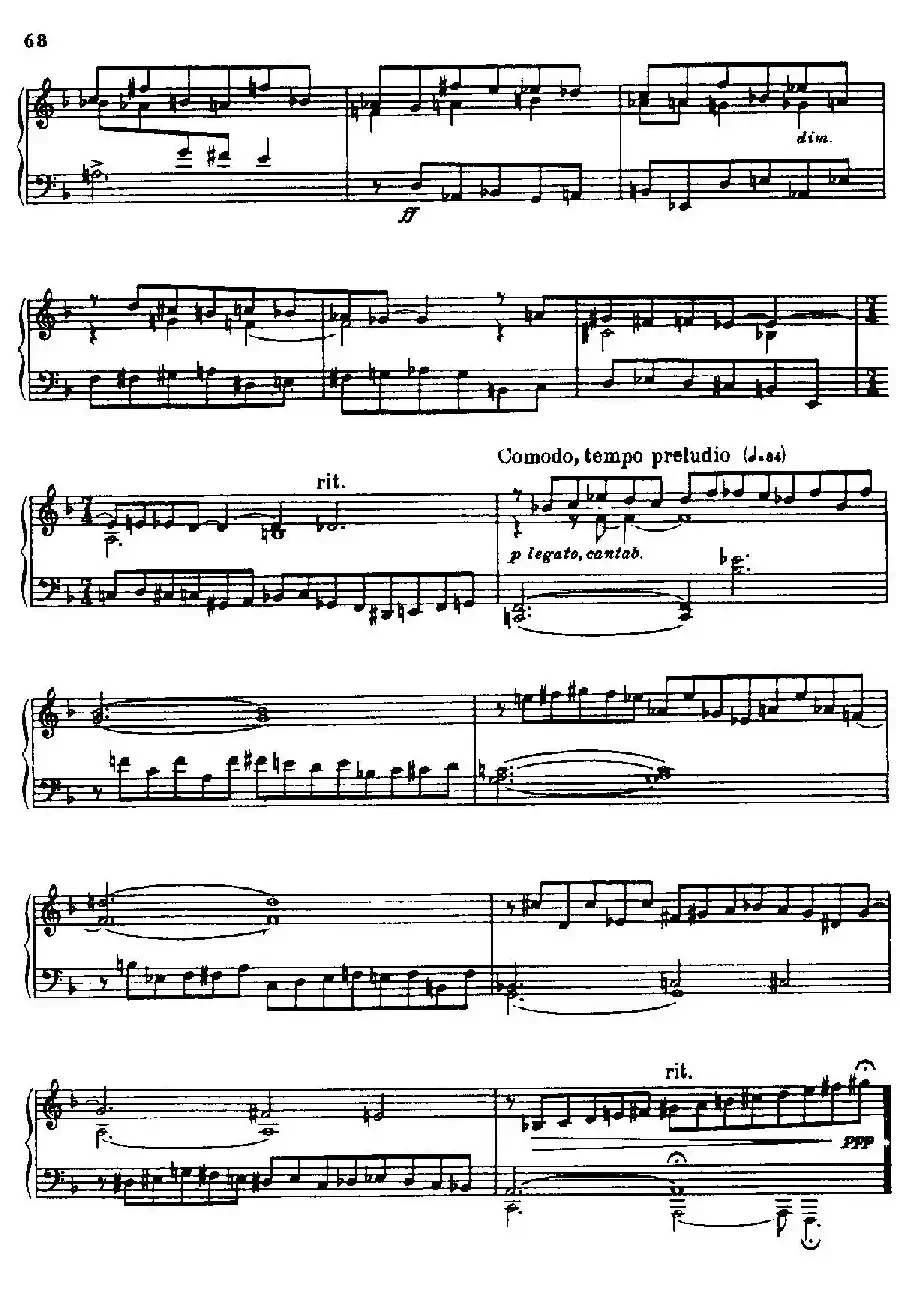 24 Preludes and Fugues Part.2 Op.45(24首前奏曲与赋格·第二部分·23)