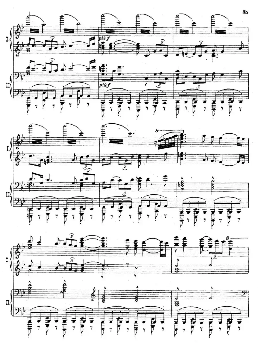 The Pines of Rome(交响诗《罗马的松树》·双钢琴)(第四部分:阿皮亚大道上的松树)