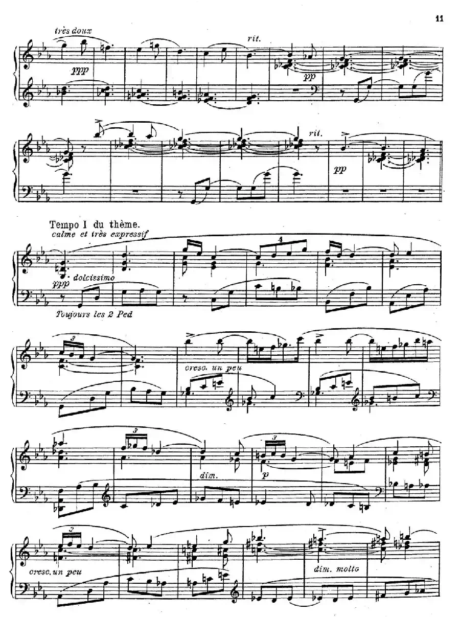 Sonate Romantique Op.3(浪漫奏鸣曲·Ⅰ)