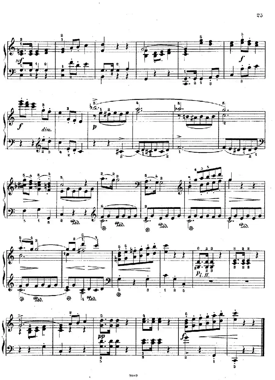 Five Sonatinas Op.70(5首钢琴小奏鸣曲·3)
