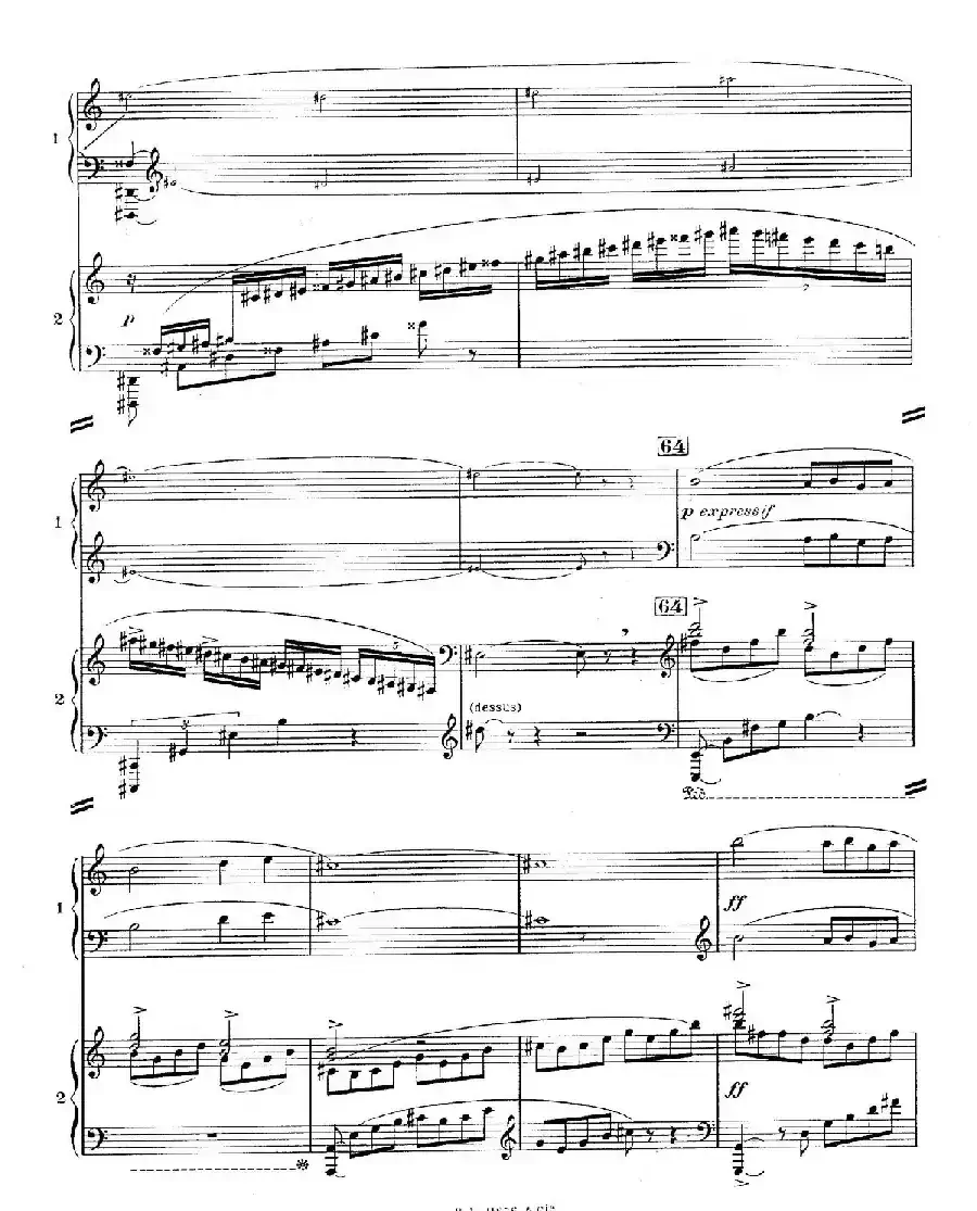 Concerto for 2 Pianos in d Minor(d小调双钢琴协奏曲· 第三乐章)