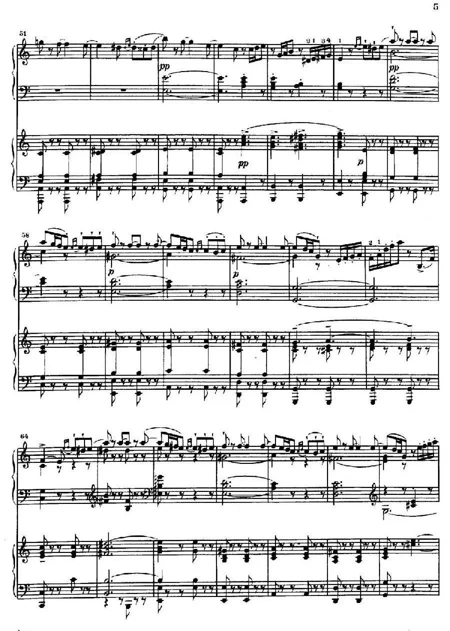 Introduction et Rondo Capriccioso Op.28(引子与随想回旋曲·双钢琴)