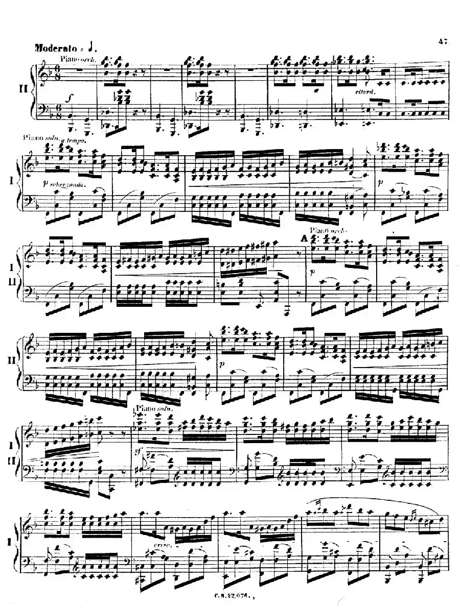 Piano Concerto No.2 in F Major Op.35(F大调第二钢琴协奏曲·Ⅱ·双钢琴)