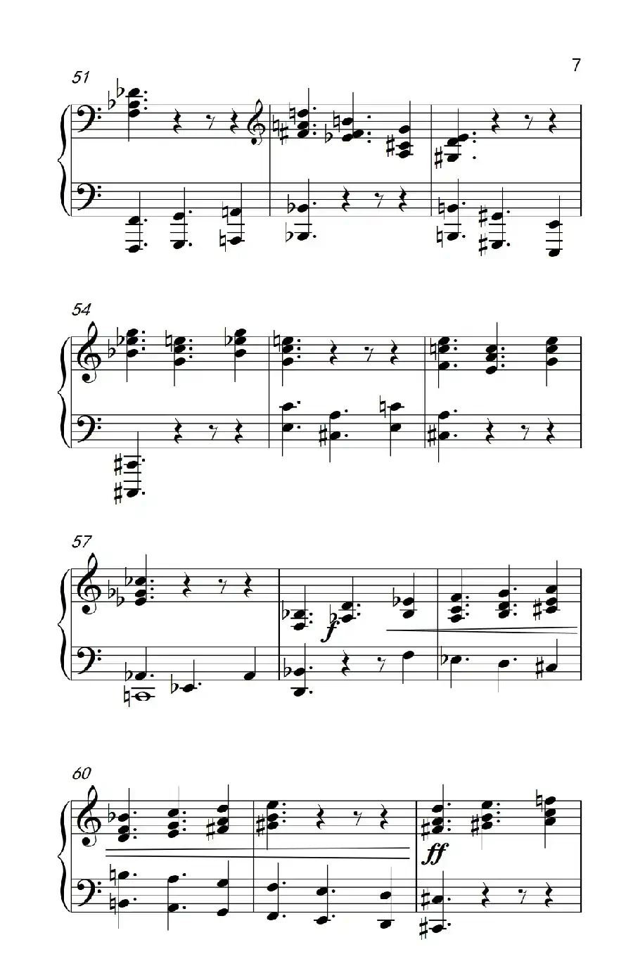 六首保加利亚节奏舞曲 第六首(巴托克 小宇宙 钢琴教程 6)