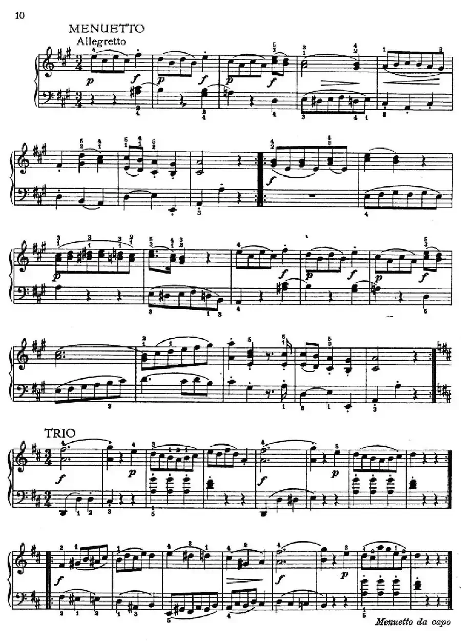 6 Viennese Sonatinas K.439b(6首维也纳小奏鸣曲·Ⅱ)