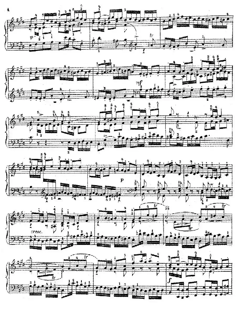 Six Fugues Op.17(6首赋格·Ⅳ)