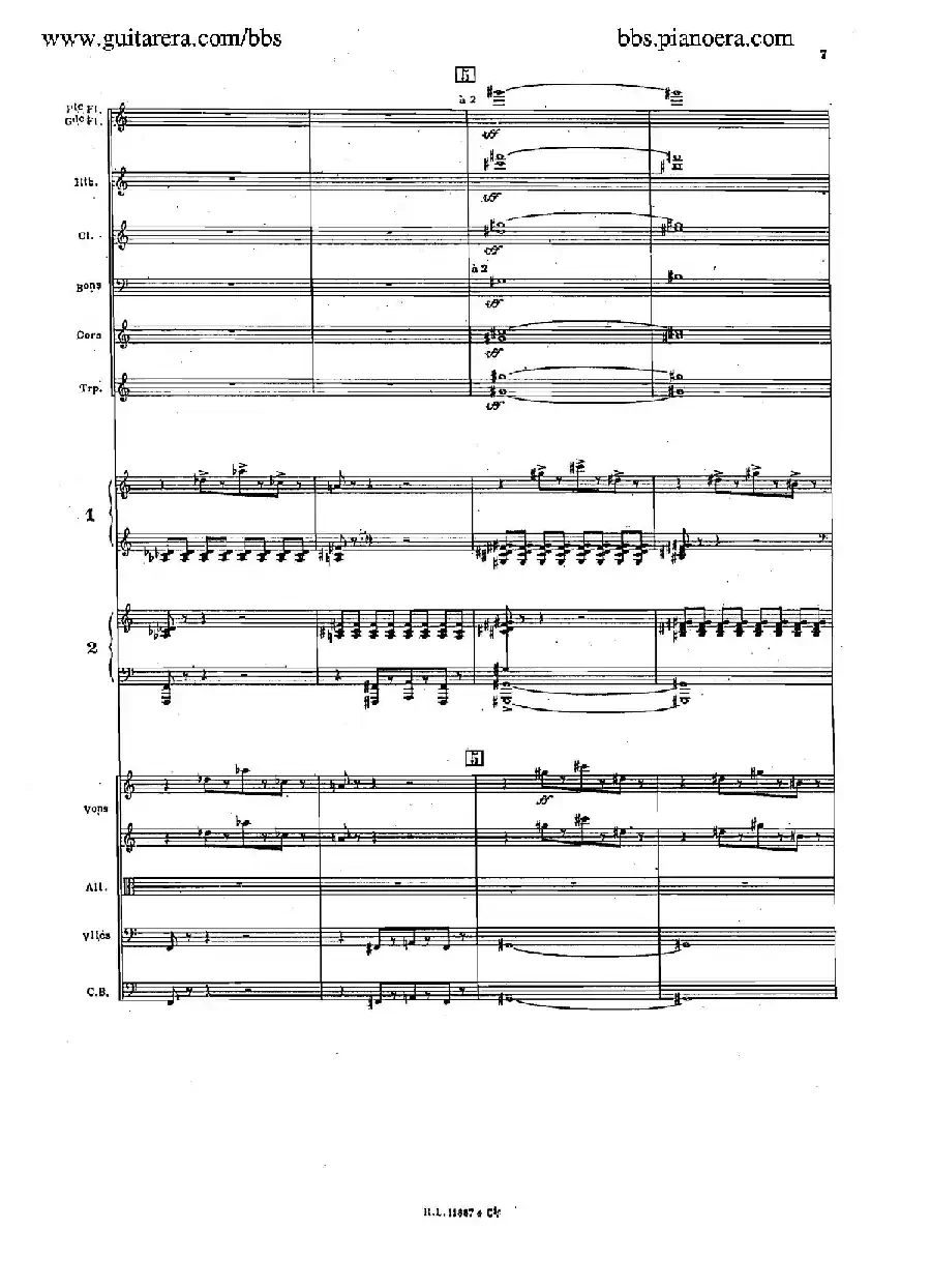 Concerto for 2 Pianos in d Minor(d小调双钢琴协奏曲·总谱)