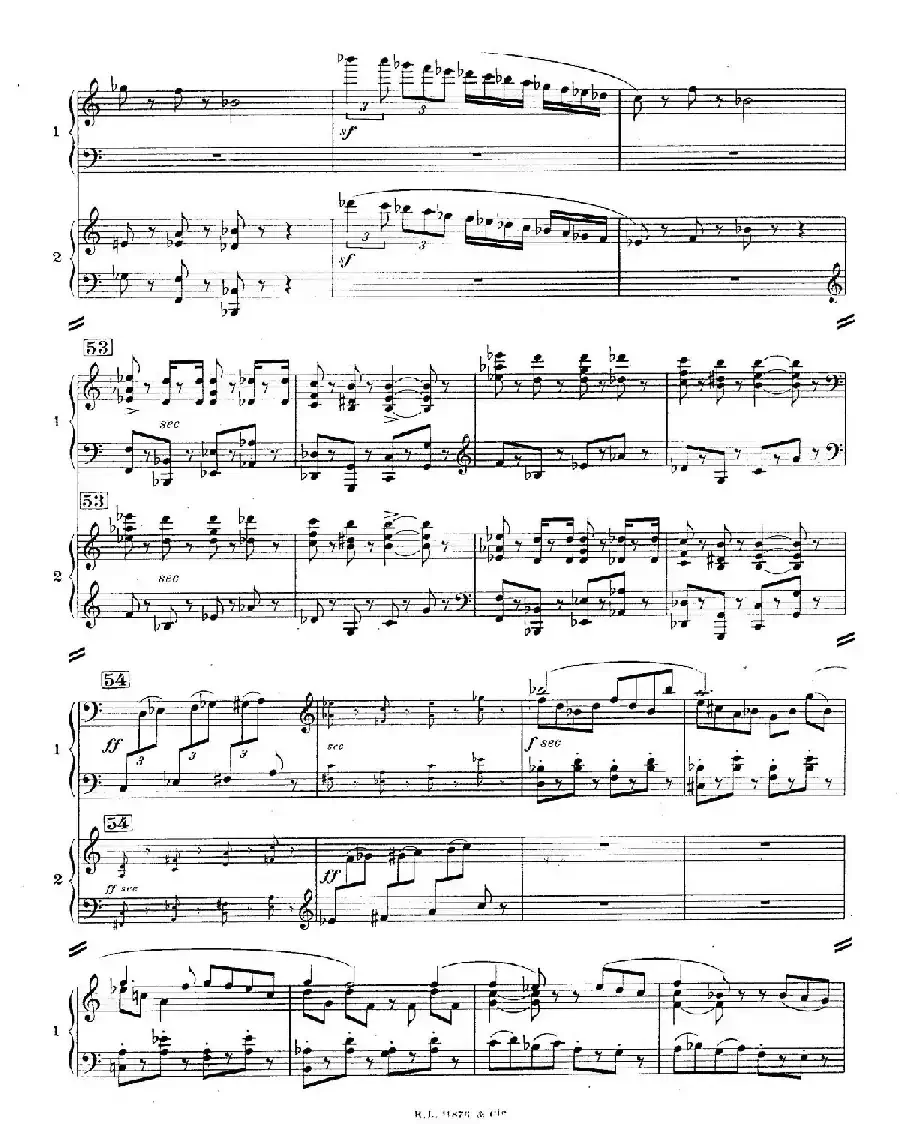 Concerto for 2 Pianos in d Minor(d小调双钢琴协奏曲· 第三乐章)