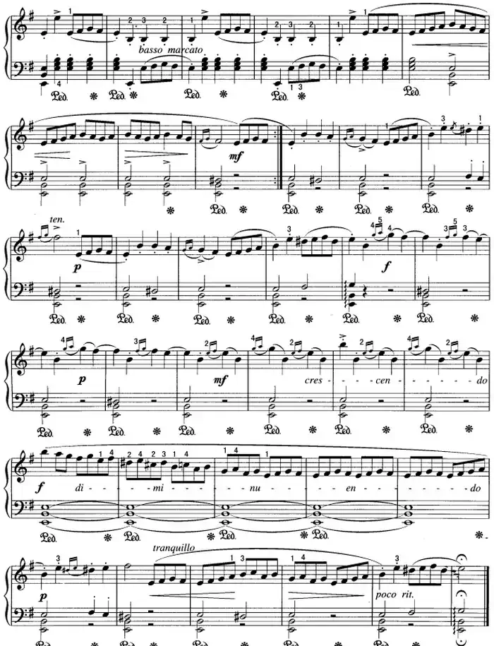 不可不弹的世界钢琴名曲:长鼓舞曲