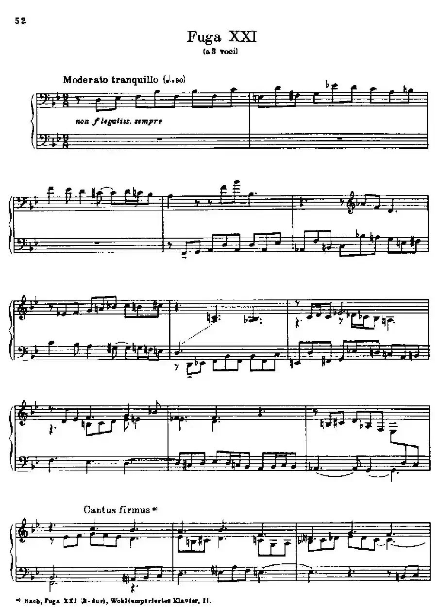 24 Preludes and Fugues Part.2 Op.45(24首前奏曲与赋格·第二部分·21)