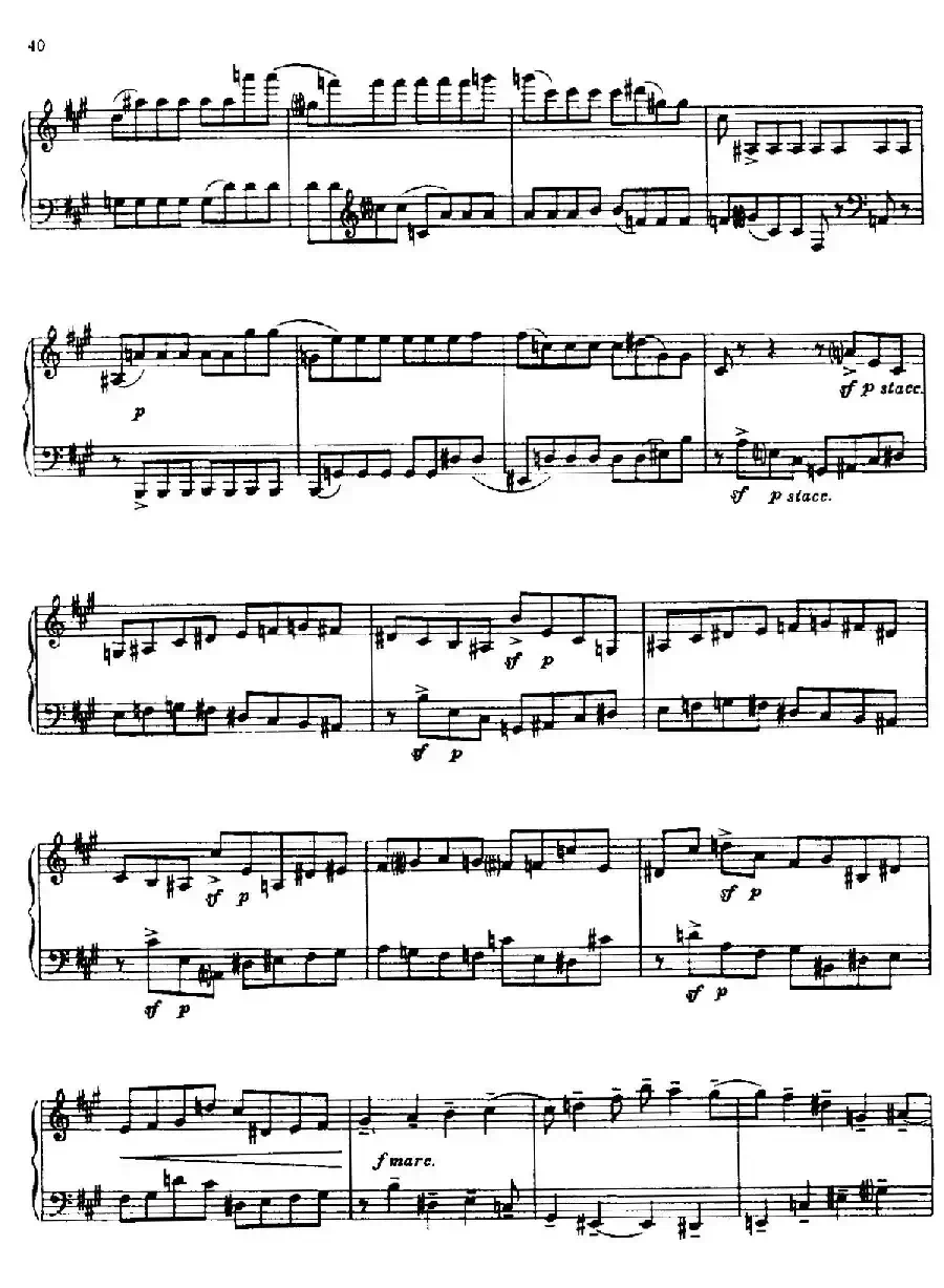 24 Preludes and Fugues Part.1 Op.45(24首前奏曲与赋格·第一部分·7)