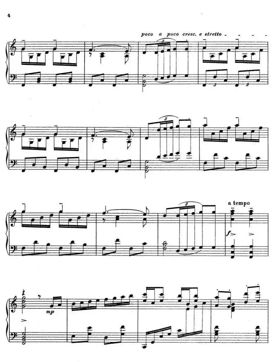 4 Lyric Pieces Op·74(4首抒情小品·3)