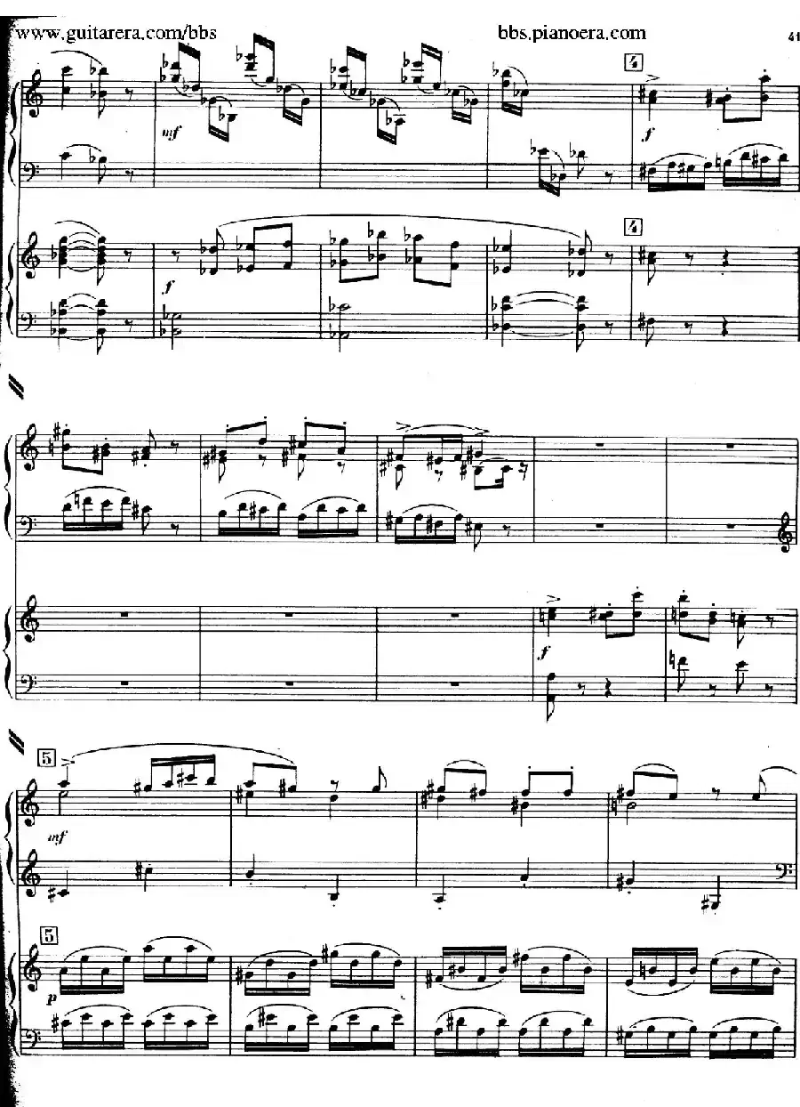Piano Concerto in c-sharp Minor(升c小调钢琴协奏曲·第三乐章)