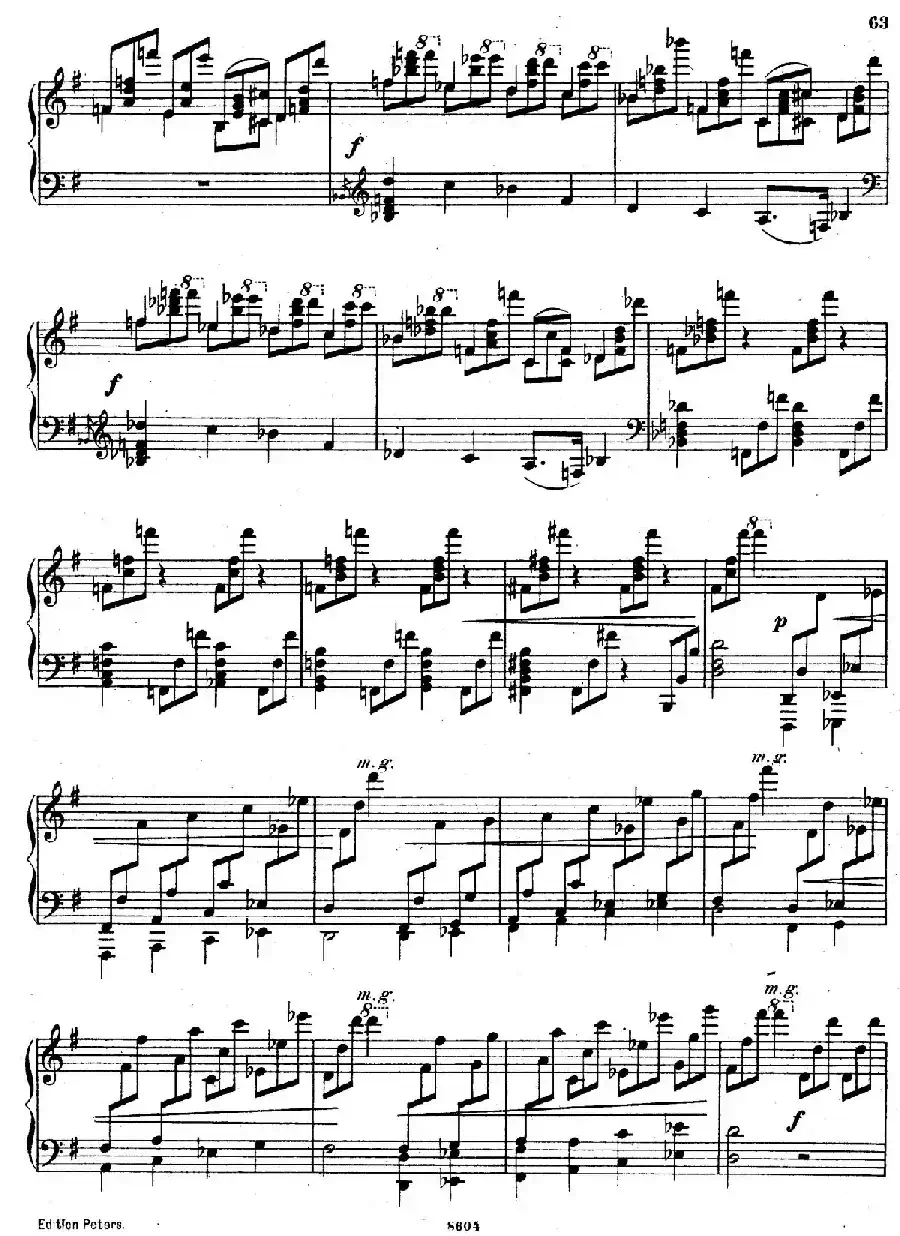 Six Etudes Op.23(6首练习曲·Ⅵ)