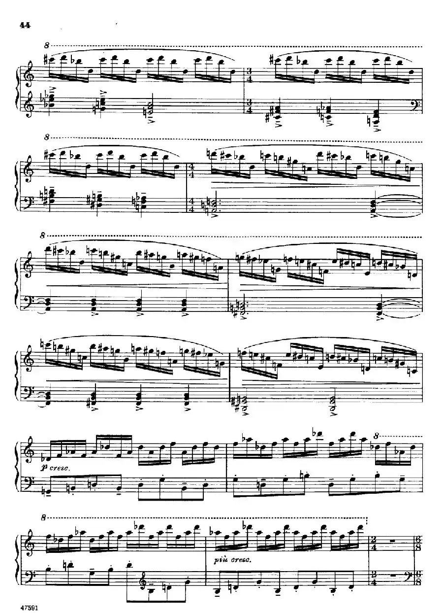 Piano Sonata in E-flat Major Op.95(降E大调钢琴奏鸣曲·Ⅲ)