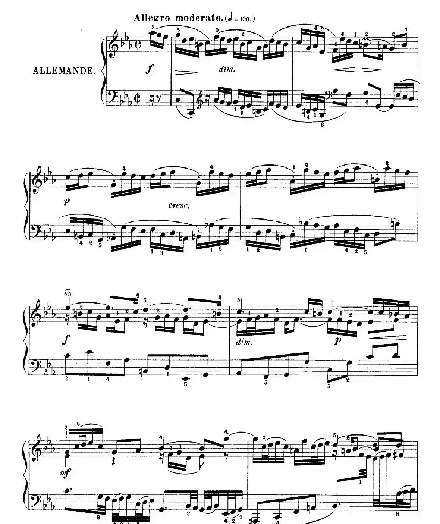 Six Partitas BWV 825-830(6首帕蒂塔·2)