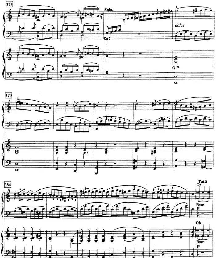 钢琴教程第八级 大型乐曲(C大调第一钢琴协奏曲 Op.15 第一乐章)