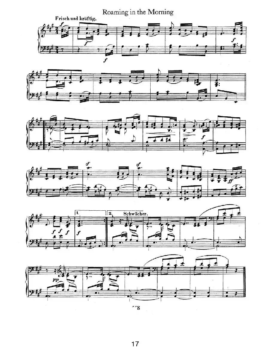 Album für die Jugend Op.68(儿童钢琴曲集)
