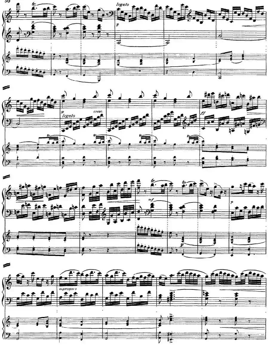 二十八部钢琴协奏曲 No.25(P46-50)