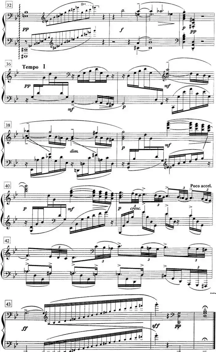 钢琴教程第八级 练习曲(Op.33 No.5)