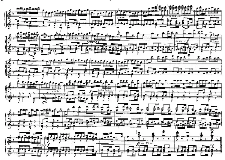 Brandenburg Concerto No.2 in F Major BWV.1047(F大调第二勃兰登堡协奏曲·四手联弹版)