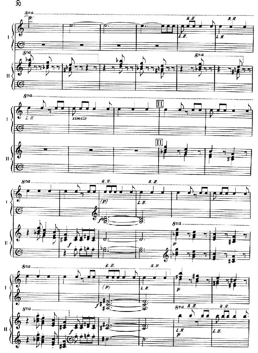 The Planets Op.32(双钢琴)(行星·第三乐章 水星—飞行使者)