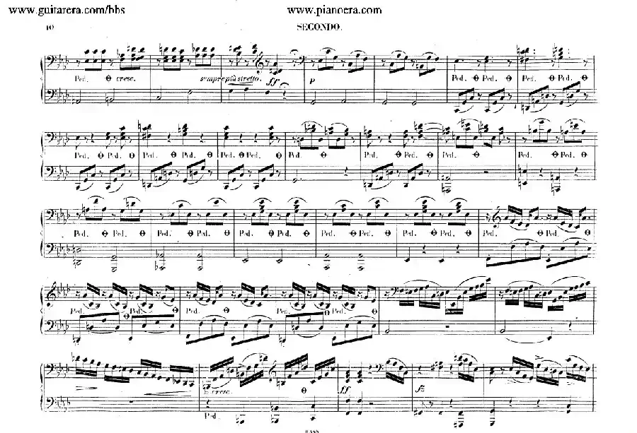 Piano Concerto No.2 in f Minor Op.21(f小调第二钢琴协奏曲·四手联弹版)