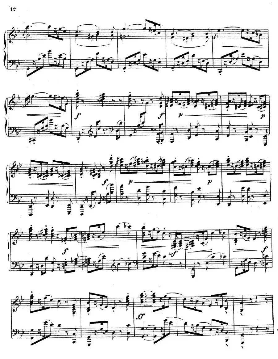 Gruesse An Meine Freunde Op.5(致朋友们的问候·4)