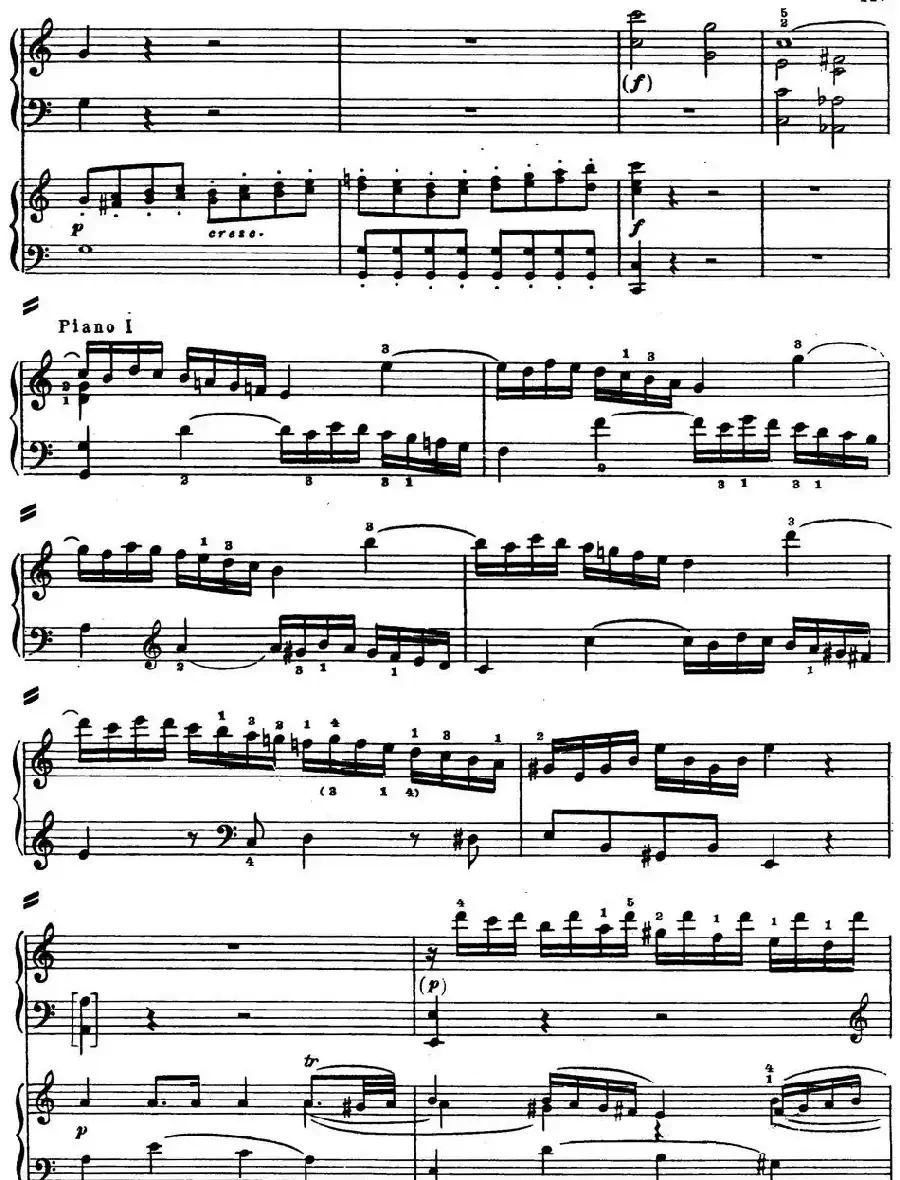 二十八部钢琴协奏曲 No.13(P1-15)
