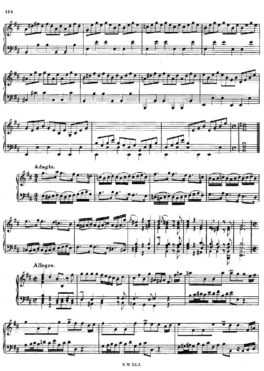 16 Concertos BWV 972-987(十六首为独奏古钢琴而作的协奏曲)(P51——60)