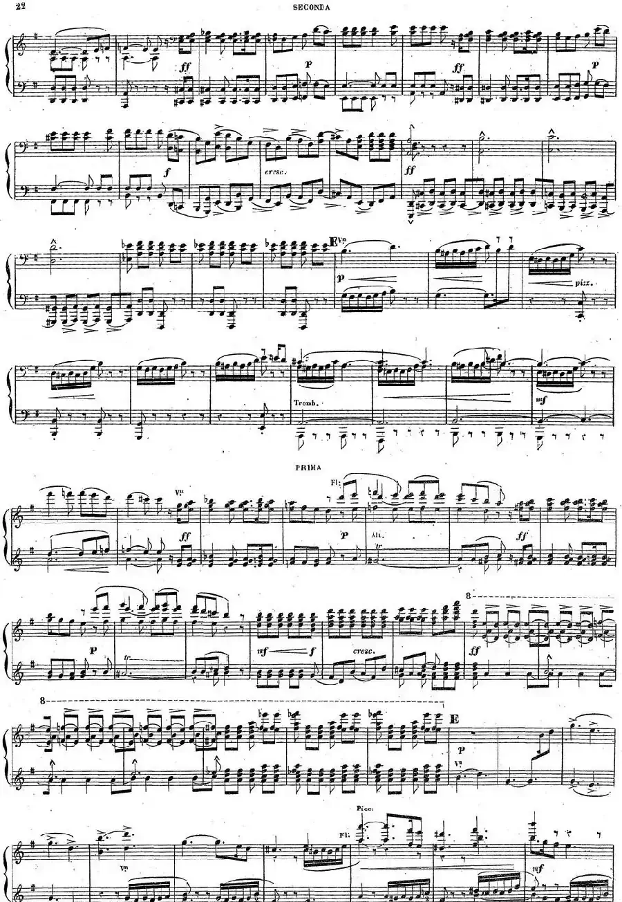 Harold en Italie Op.16 - 4 Hands(哈罗尔德在意大利·四手联弹)(P11——20)