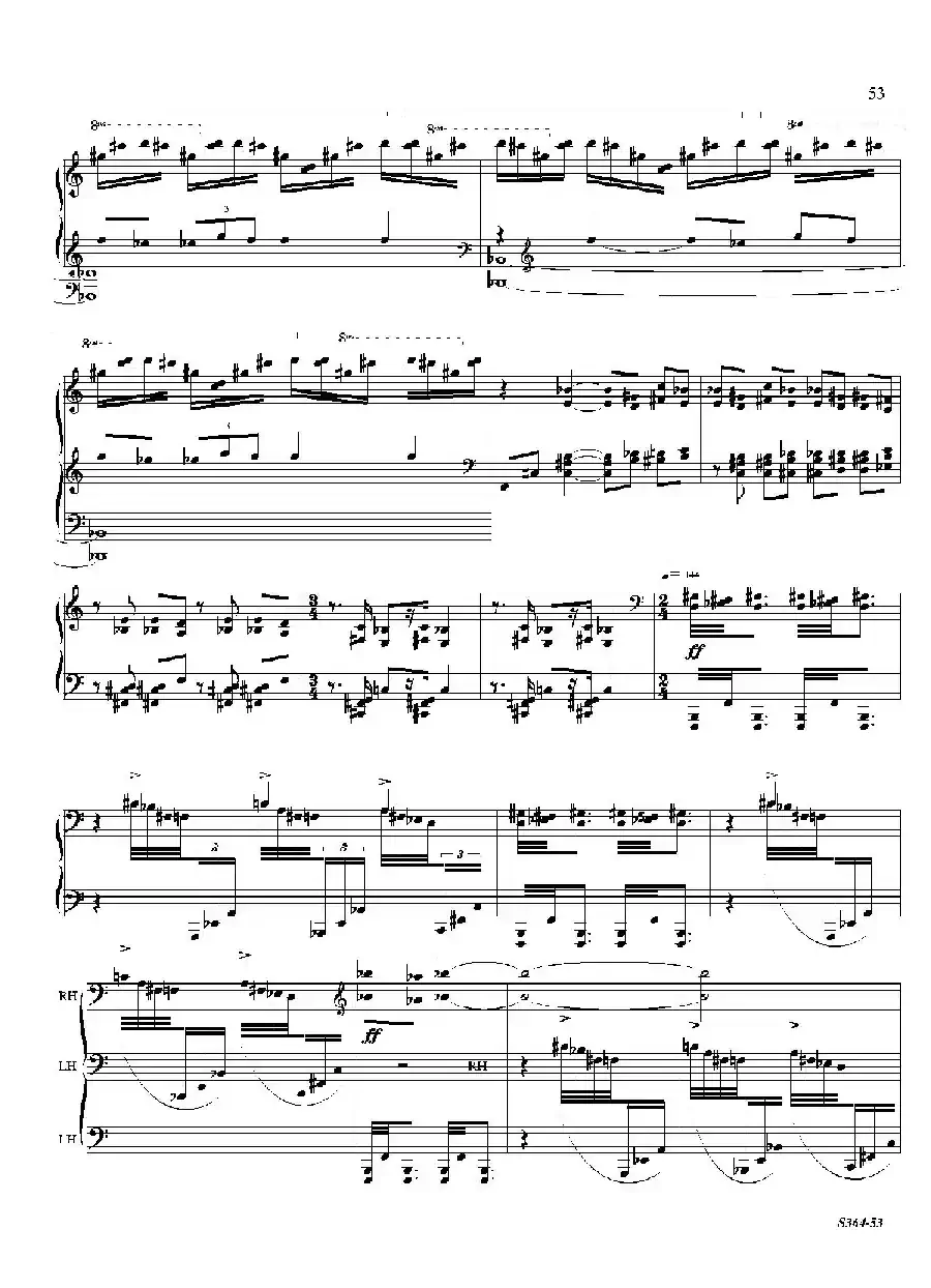 Piano Sonata No.8(第八钢琴奏鸣曲)(3)