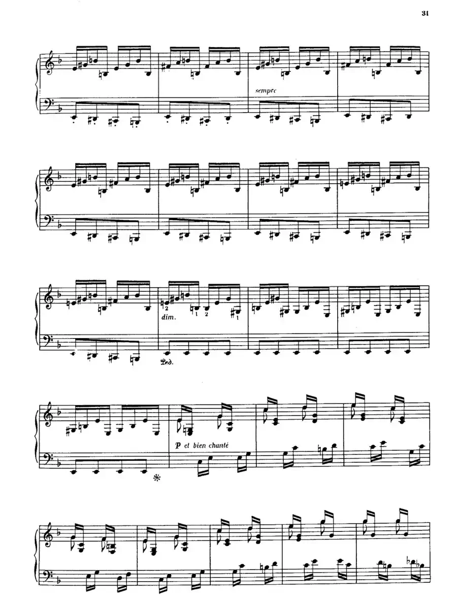 Le chemin de fer Op·27(d小调练习曲·铁路)
