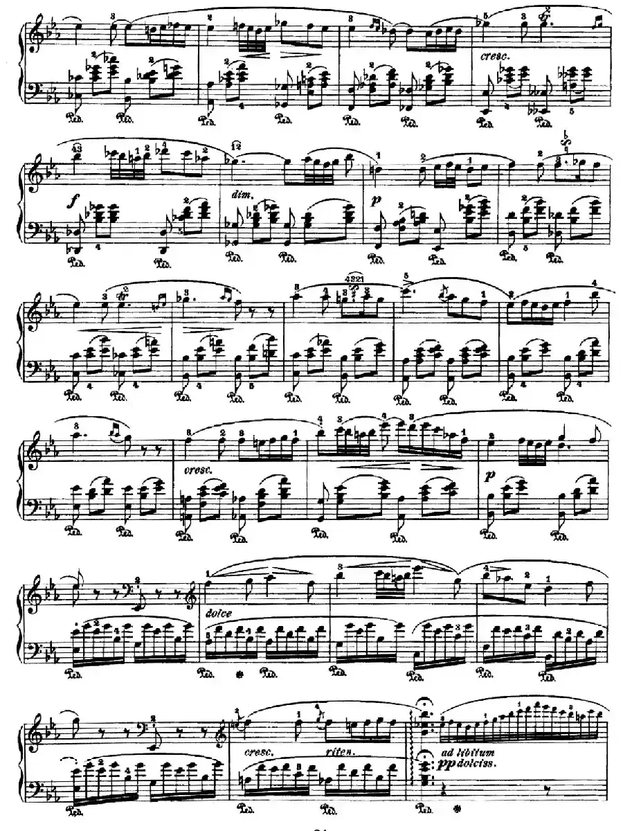 Nocturne No.9 in E-flat Major (降E大调第九号夜曲)