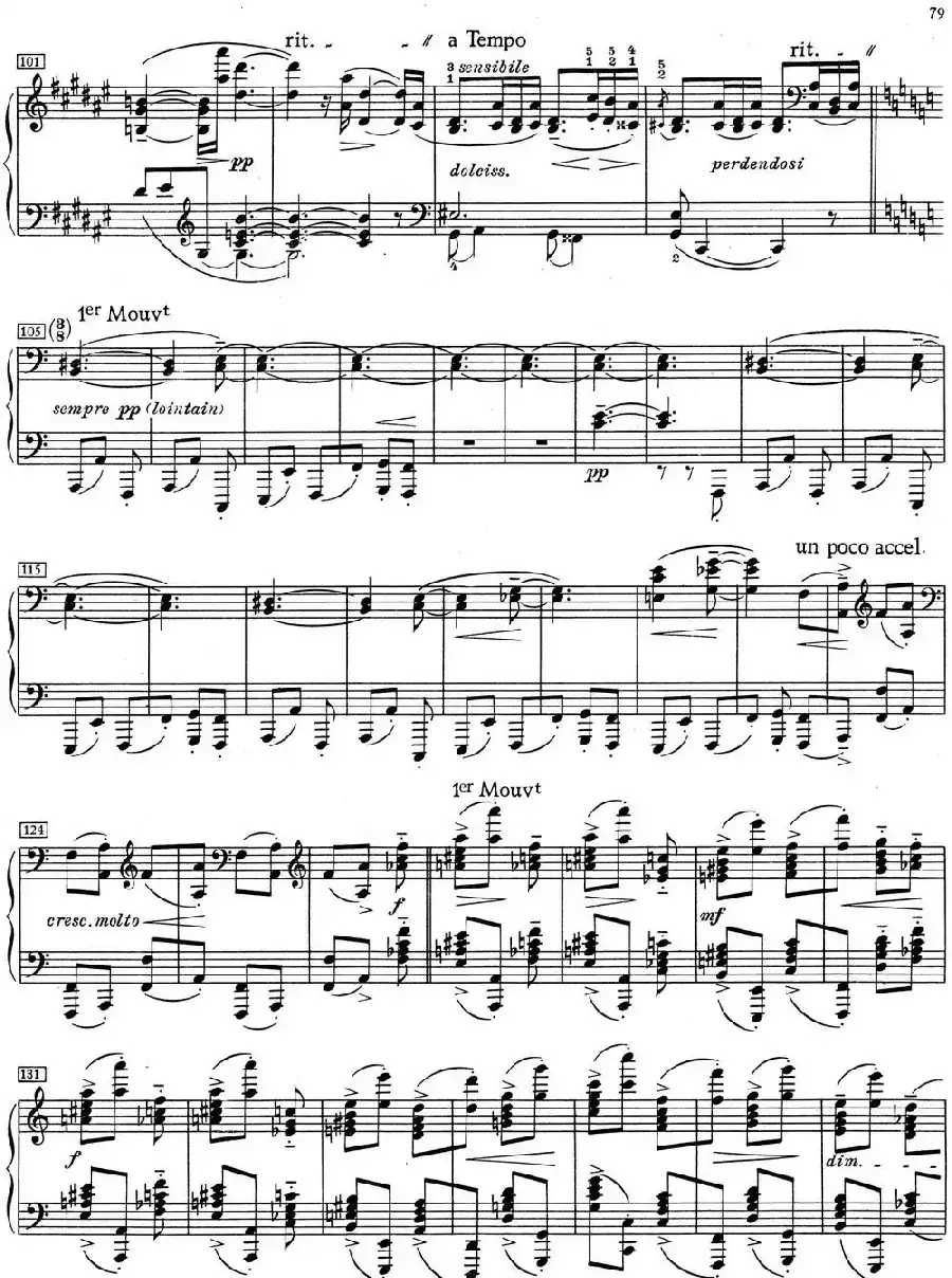 德彪西12首钢琴练习曲(12 和弦练习v1.0 accords)