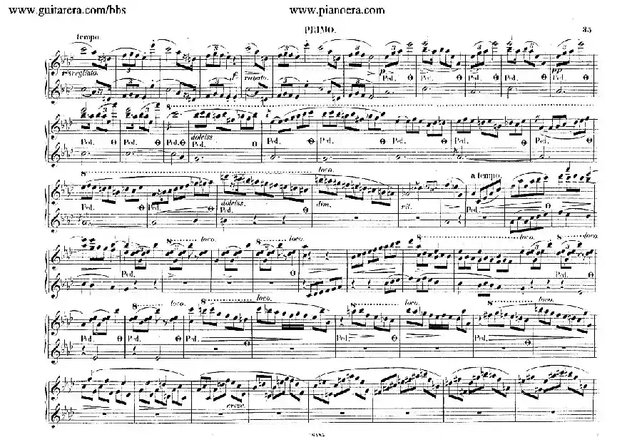 Piano Concerto No.2 in f Minor Op.21(f小调第二钢琴协奏曲·四手联弹版)