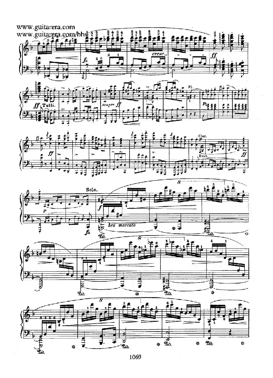 Krakowiak Grand Rondo de Concert Op.14 (克拉科维克音乐会用大回旋曲·钢琴独奏版)