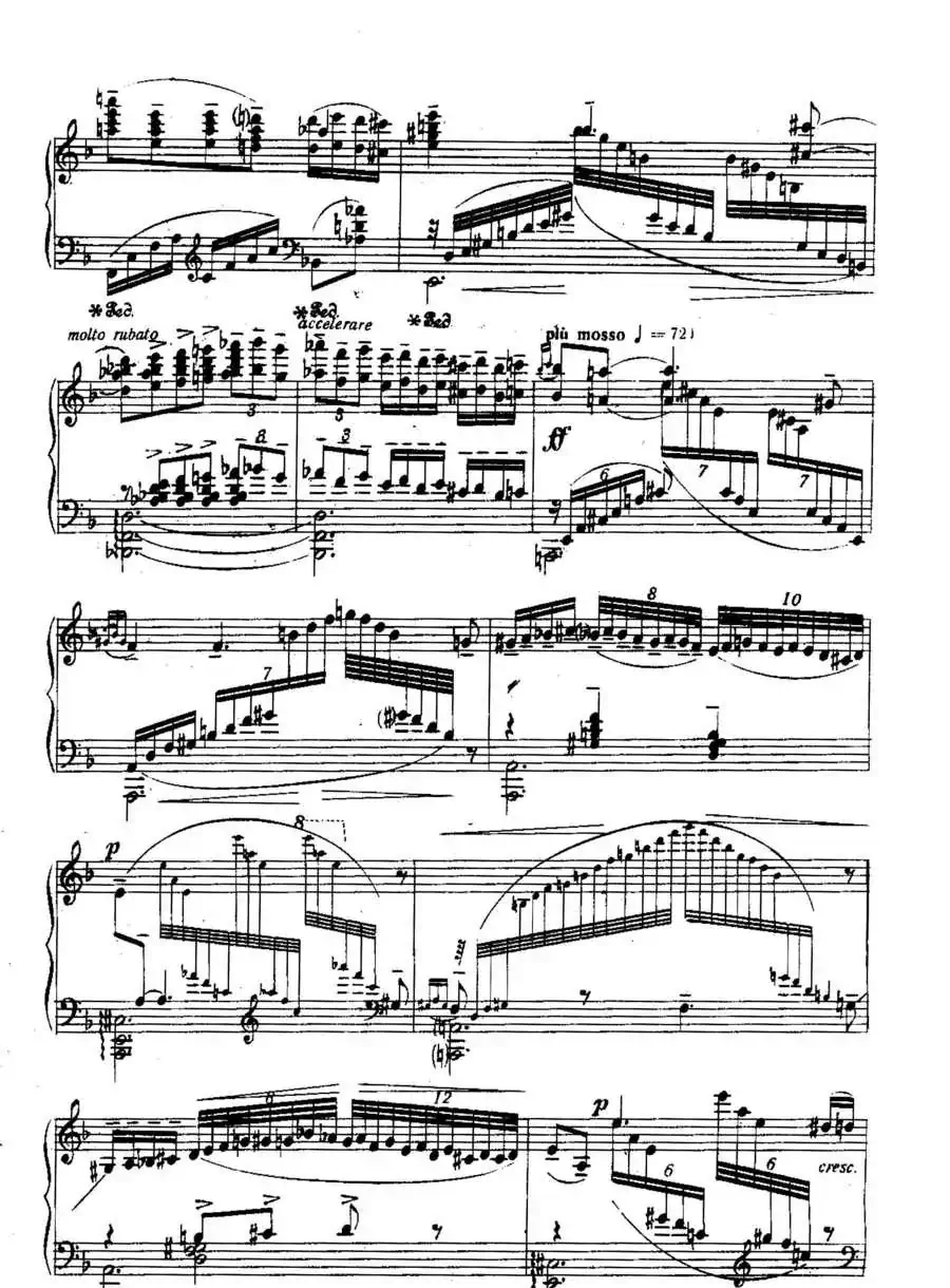 Six Préludes Exotiques Op·17(6首特色前奏曲·2)