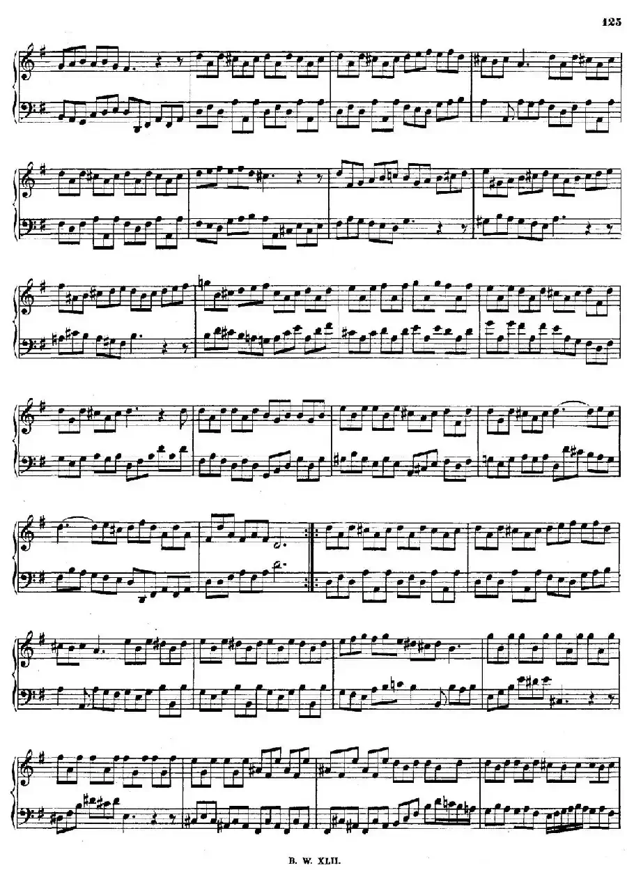 16 Concertos BWV 972-987(十六首为独奏古钢琴而作的协奏曲)(P61——70)