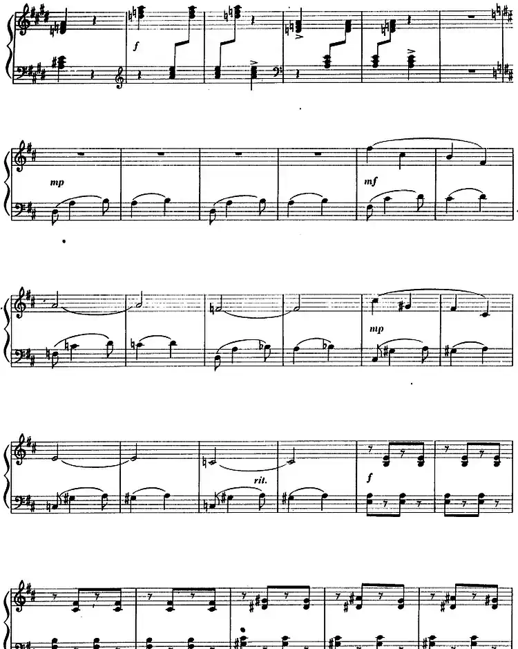 儿童钢琴曲八首(丁善德作品二十八号)